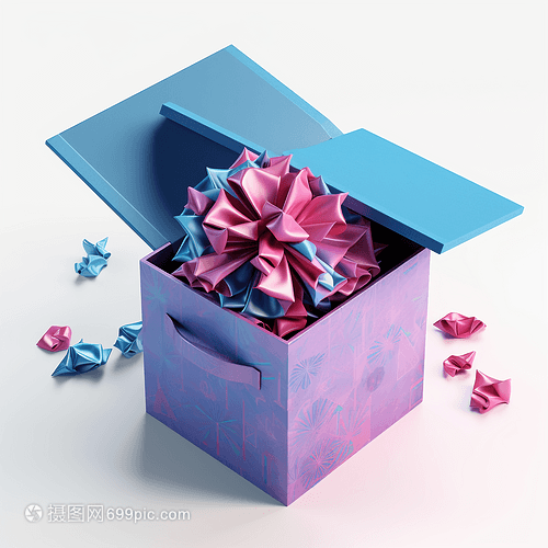 3D禮品盒icon圖標(biāo)