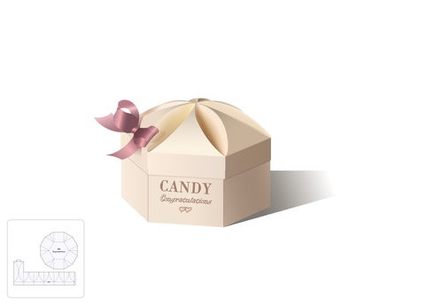 帶蓋子的禮品盒模切圖 刀模圖eps源文件 平面素材 美工云 meigongyun.com 未歸類